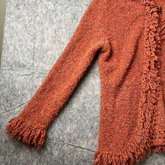 Riveted by Lee Women's Fringe Cardigan Size Small #117 - Picture 2 of 10